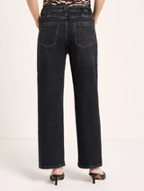 Jeans Sage Smoke Black GOTS in Cotton | Lanius
