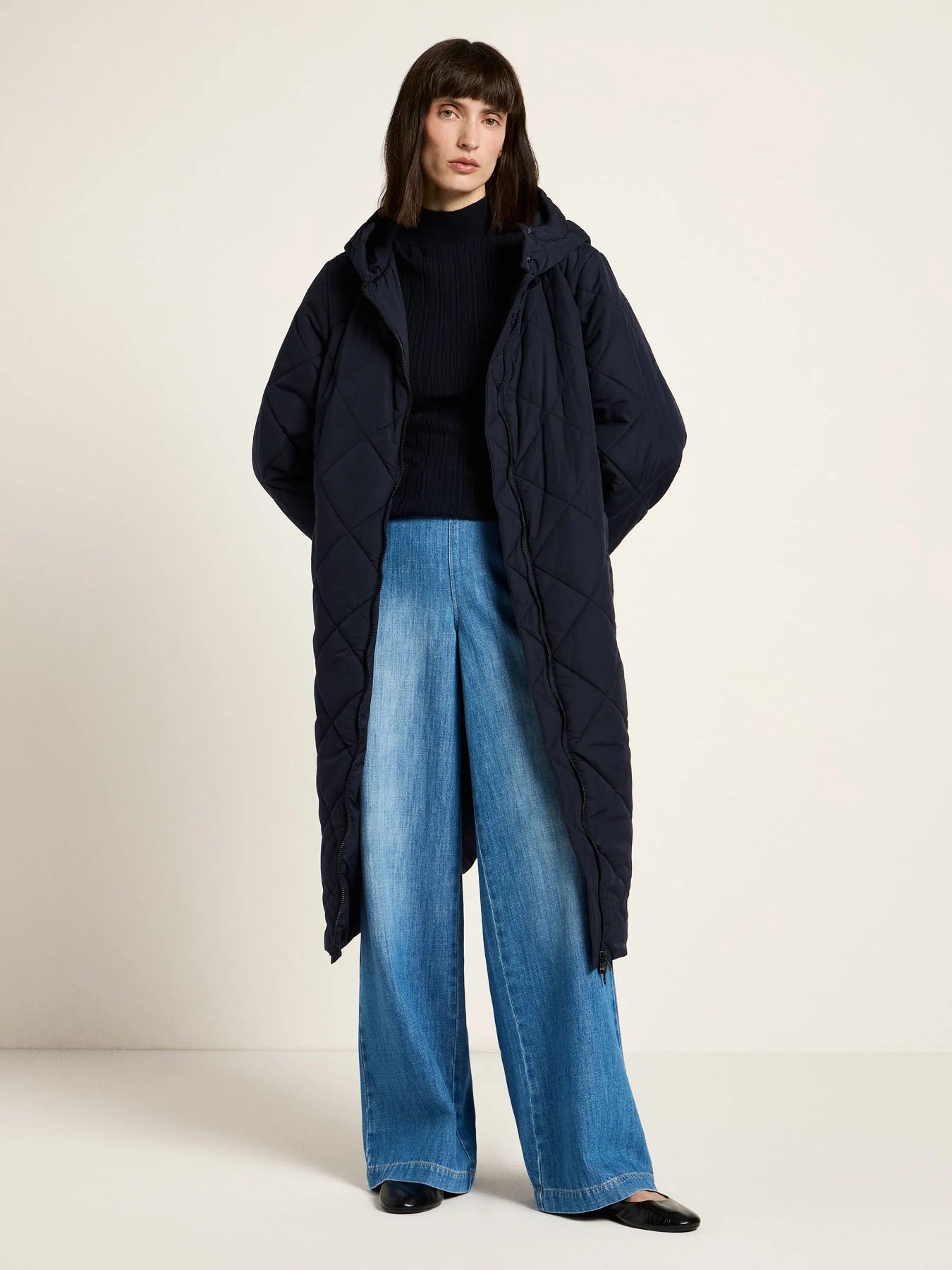 Coat Padded Midnight | Lanius