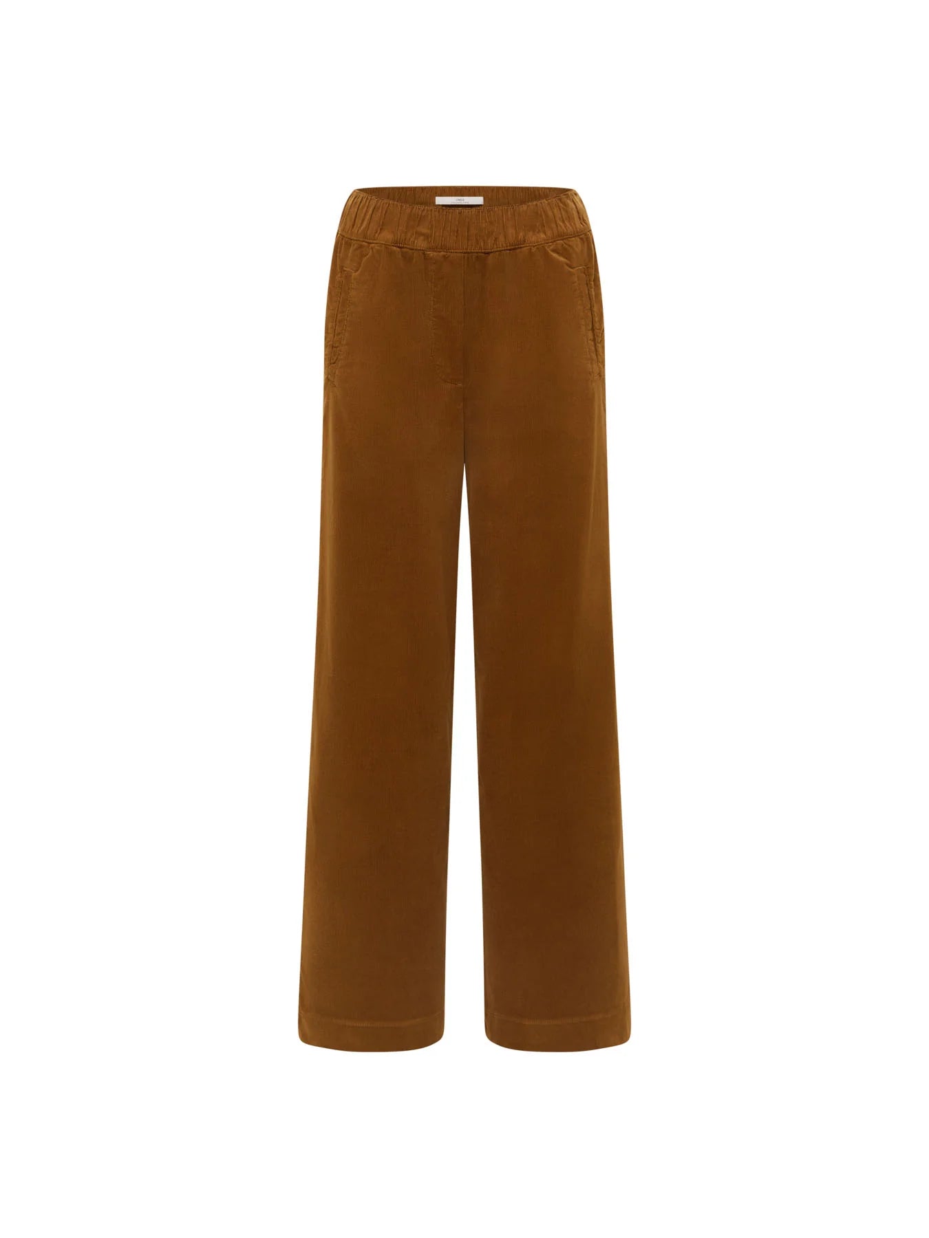 Wide-Leg Trousers GOTS in Cotton Bronze | Lanius