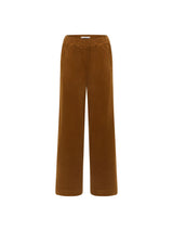Wide-Leg Trousers GOTS in Cotton Bronze | Lanius