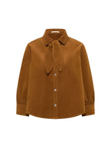 Blouse GOTS in Cotton Bronze Brown | Lanius