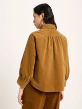 Blouse GOTS in Cotton Bronze Brown | Lanius