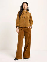 Blouse GOTS in Cotton Bronze Brown | Lanius