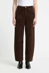 Hose Leila Cord Coffee Bean | Kings Of Indigo