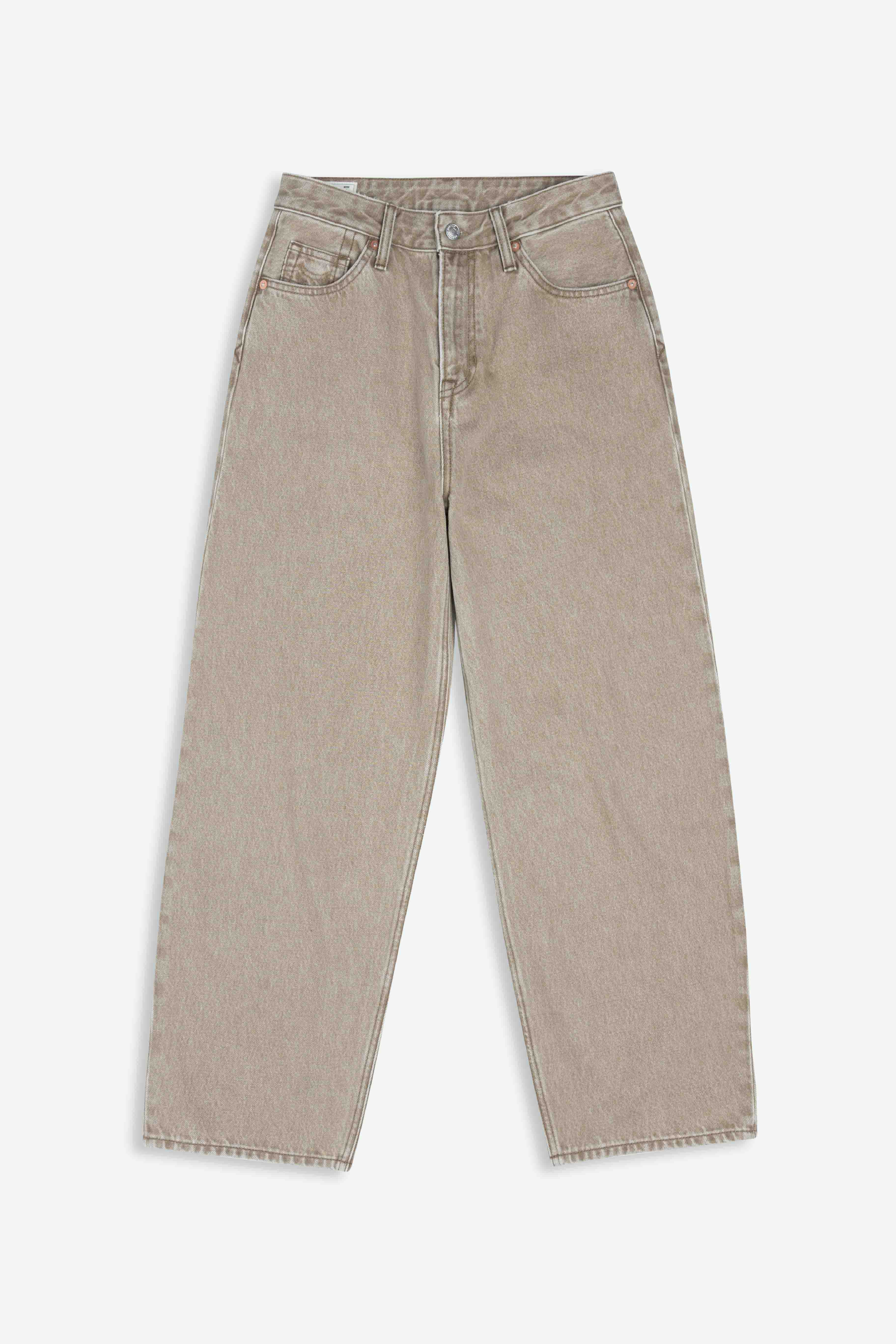 Jeans Leila Beige Scuro Donna | Kings Of Indigo