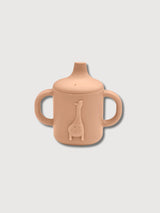 Amelio Giraffe Tuscany  Rose Sippy Cup  | Liewood