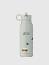 Steel Bottle Falk 350ml Vehicles/Dove Vlue | Liewood