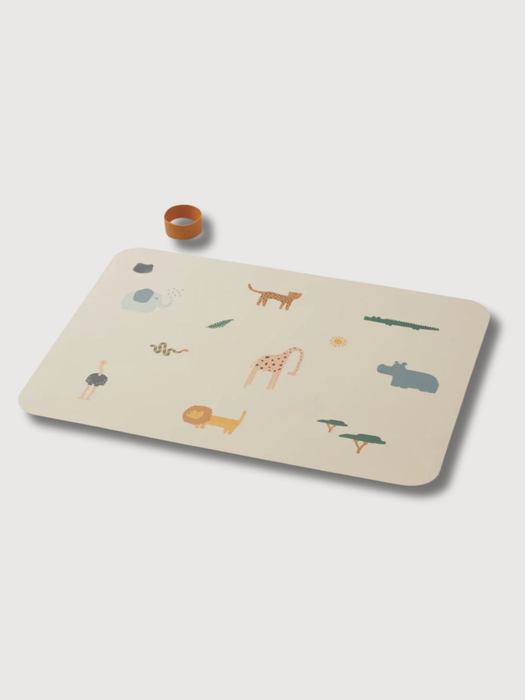 Jude Safari Sandy bedrucktes Placemat | Liewood