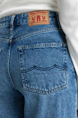 Jeans Liora Rechange Mid Worn Donna | Kings Of Indigo