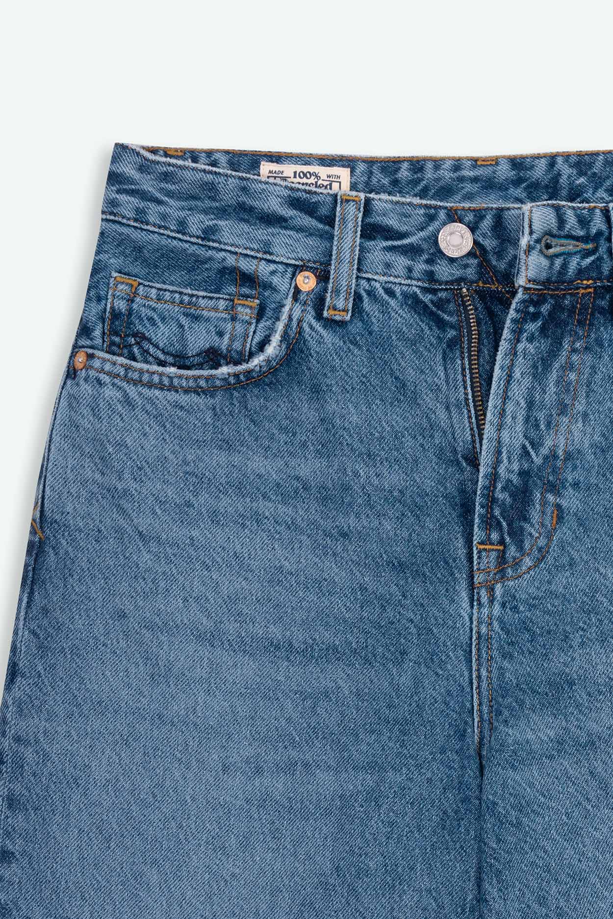 Jeans Liora Rechange Mid Worn Donna | Kings Of Indigo