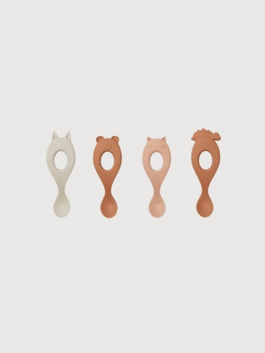 Spoons Liva Silicone Rose | Liewood