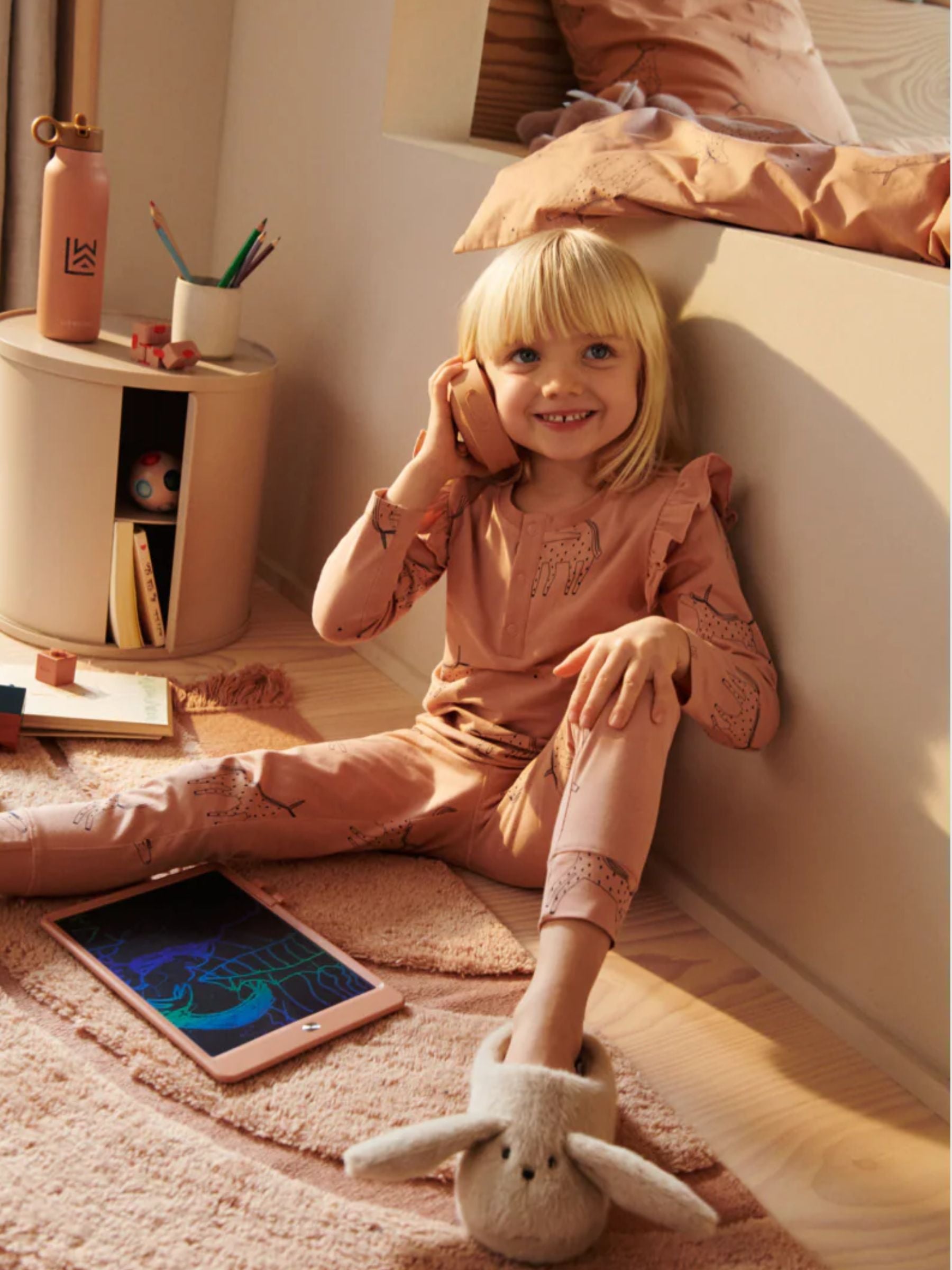 Zora Magic Zeichenbrett 10 Zoll Toskana Rose | Liewood