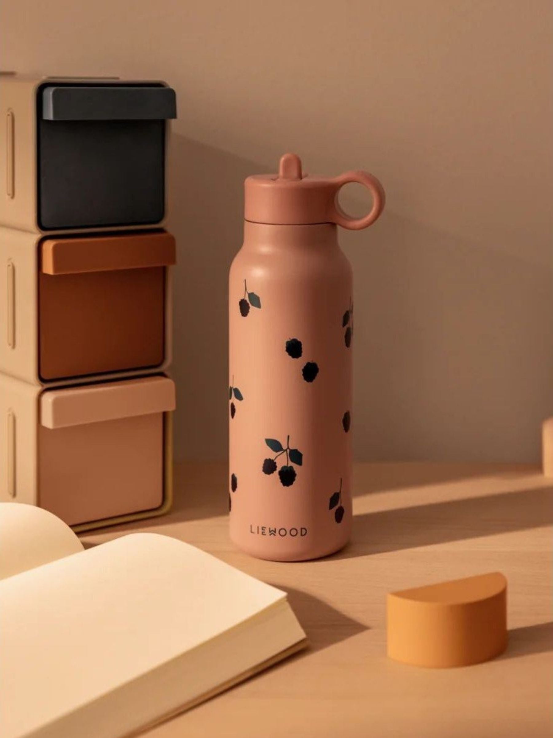 Falk Steel Water Bottle Paris/Pale Tuscany