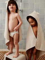 Albert Polarbear Hooded Towel Sandy | Liewood