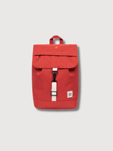 Backpack Scout Mini Red in recyceltem Polyester | LEFRIK