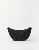 Borsa Leo Tracolla in Suede Nero | O MY BAG