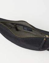 Borsa Leo Tracolla in Suede Nero | O MY BAG