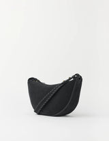 Borsa Leo Tracolla in Suede Nero | O MY BAG