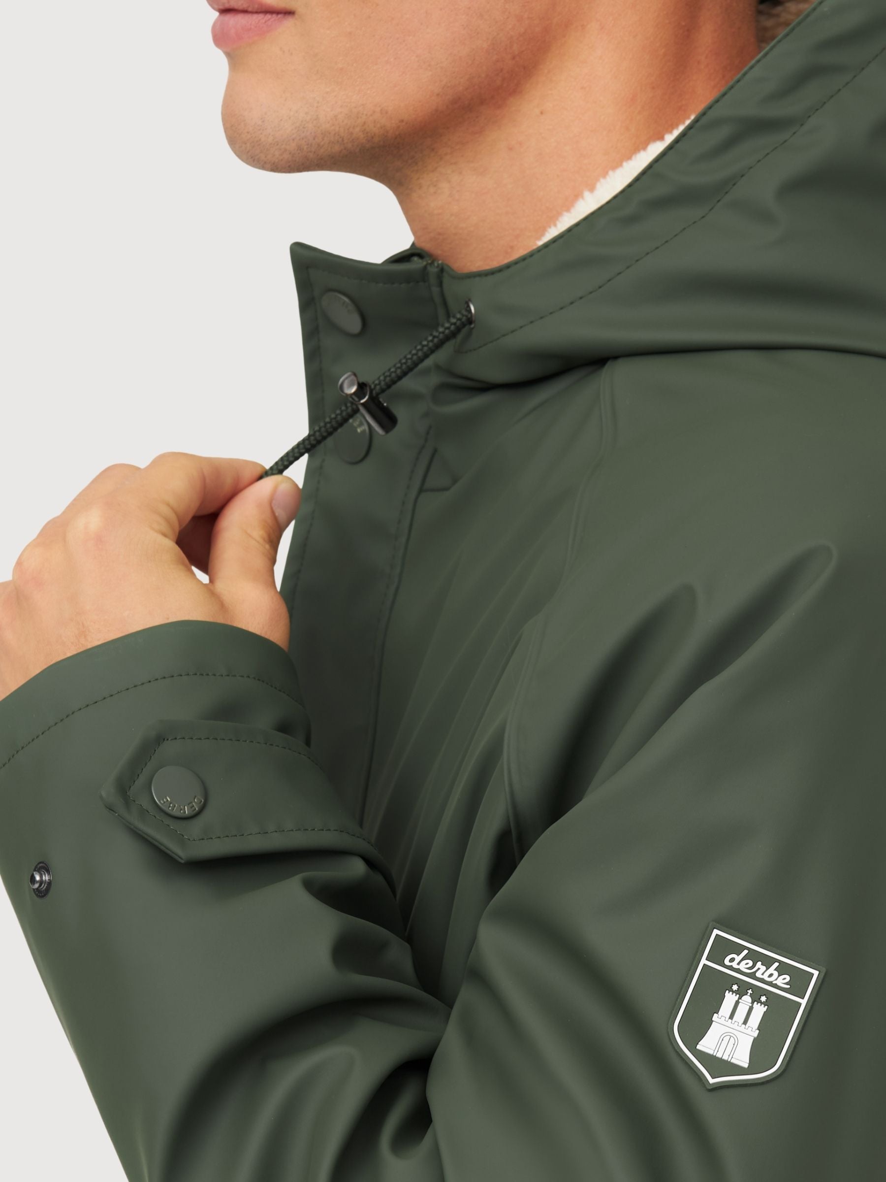 Trekholm Olive/Off White Men Jacket | Derbe