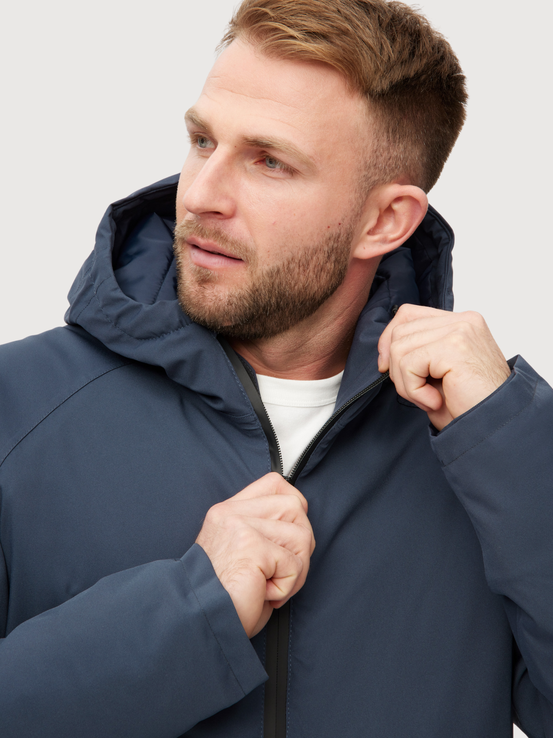 Deutholm Jacket Dark Blue Man | Derbe