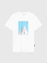 T-Shirt Stockholm Ski Cut Out White | Dedicated