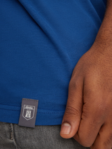 T‑Shirt “Drölf” Blue Man Cotton | Derbe