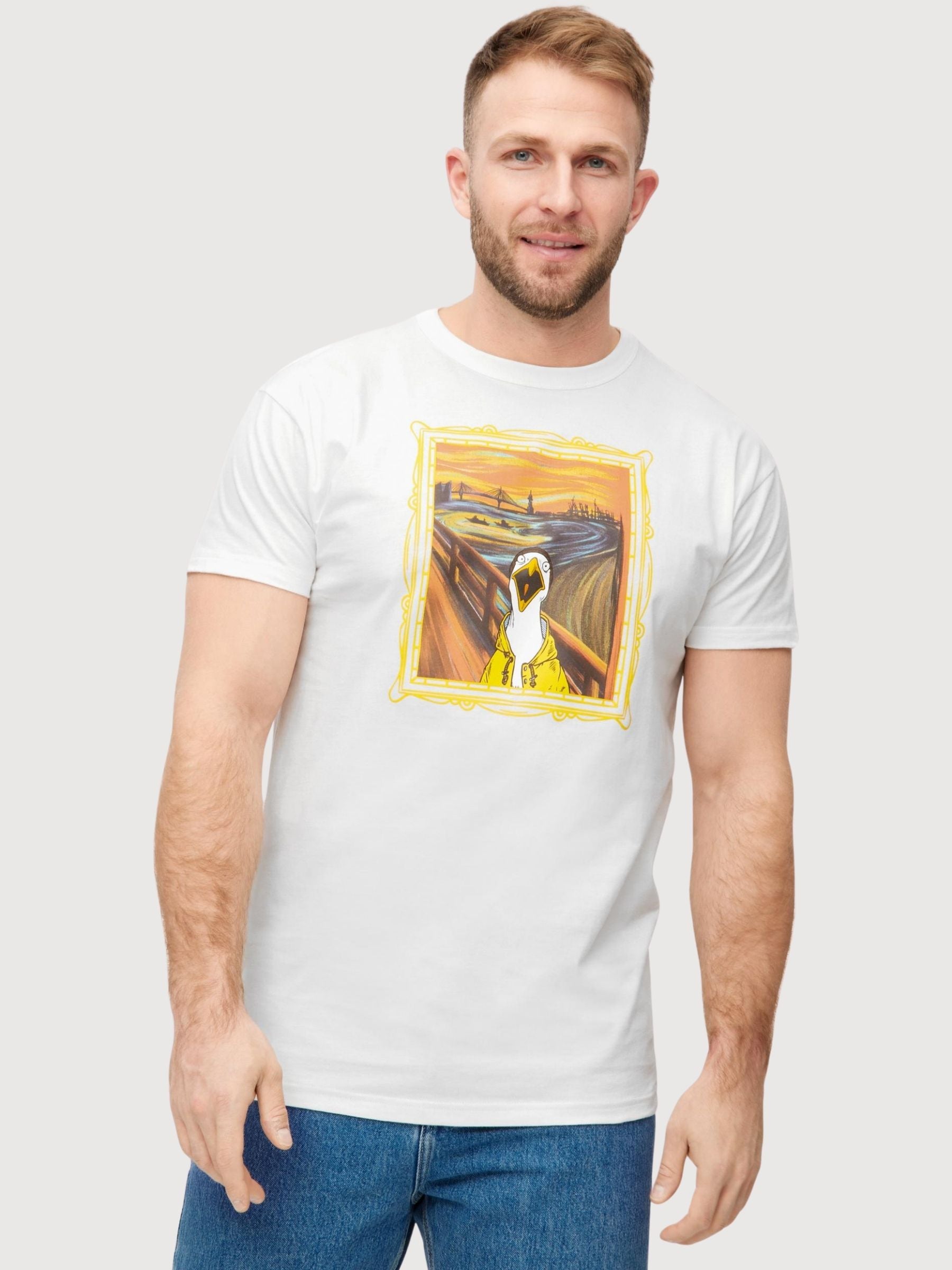 Schreimöwe Off-White T-Shirt | DERBE