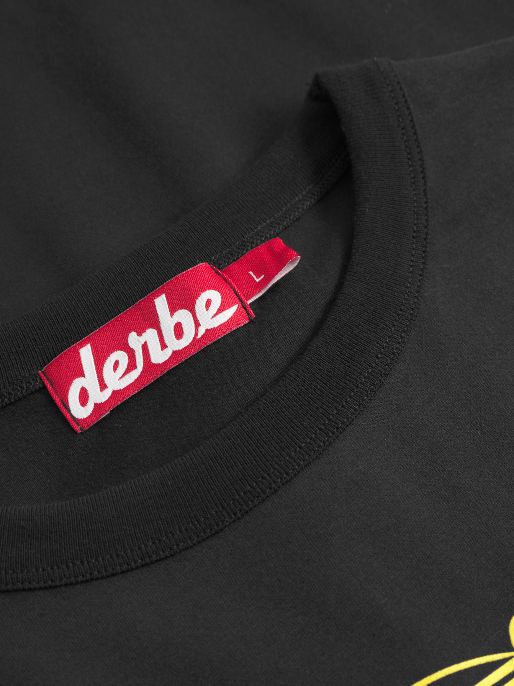 Schreimöwe T‑Shirt – Tiefschwarz aus Bio-Baumwolle | Derbe