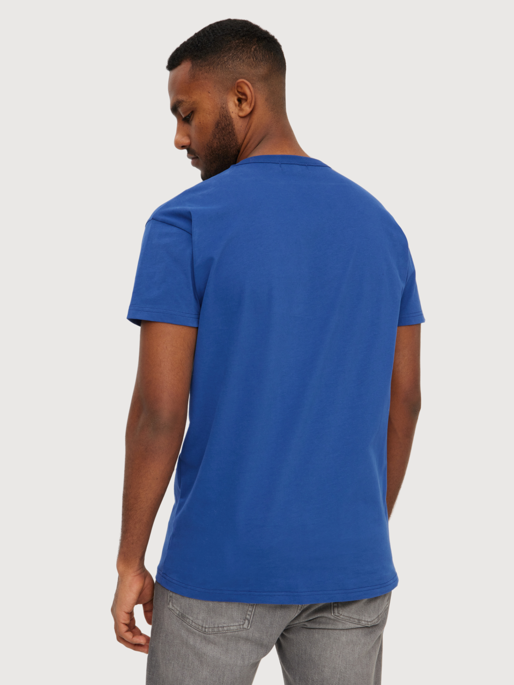 Tschüss T-Shirt marineblau Poeny Bio-Baumwolle | Derbe