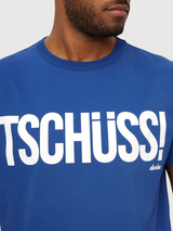 Tschüss T-Shirt navy Poeny Organic Cotton | Derbe