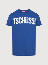 Tschüss T-Shirt navy Poeny Organic Cotton | Derbe