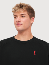 Sweatshirt Kippes Black Man Cotton | Derbe