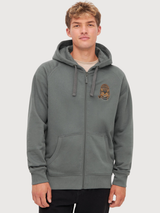 Walross Zip Sweatshirt Walross Lava Smoke Cotton | Derbe