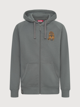 Walross Zip Sweatshirt Walross Lava Smoke Cotton | Derbe