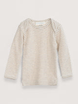 Baby Tee Stripe Beige | SERENDIPITY