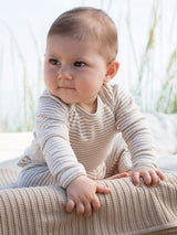Baby Tee Stripe Beige | SERENDIPITY