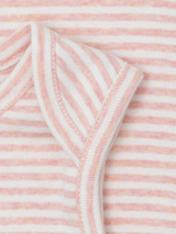 Baby Striped Tank Body in Coral / Offwhite   Organic Cotton | SERENDIPITY
