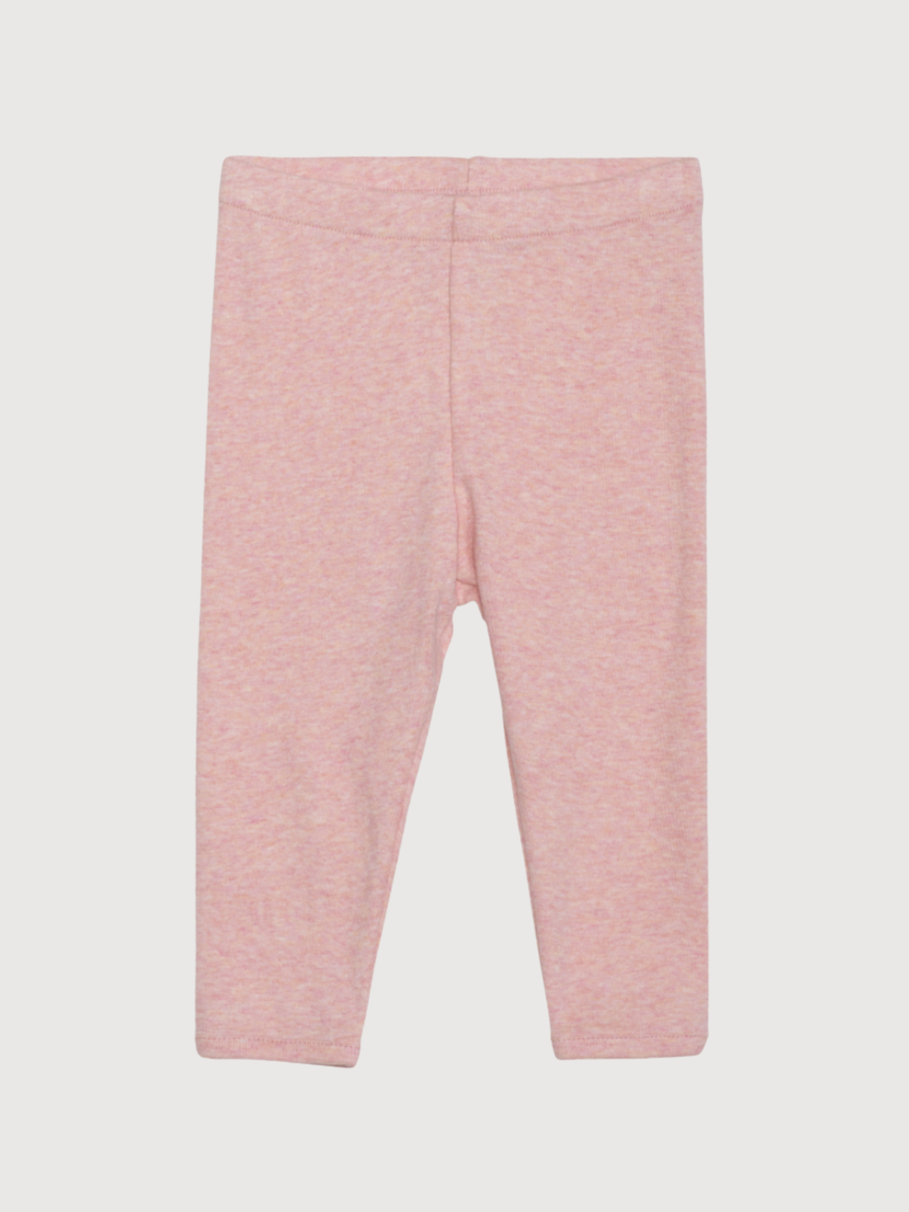Baby Leggings in Coral   Organic Cotton Rib | SERENDIPITY