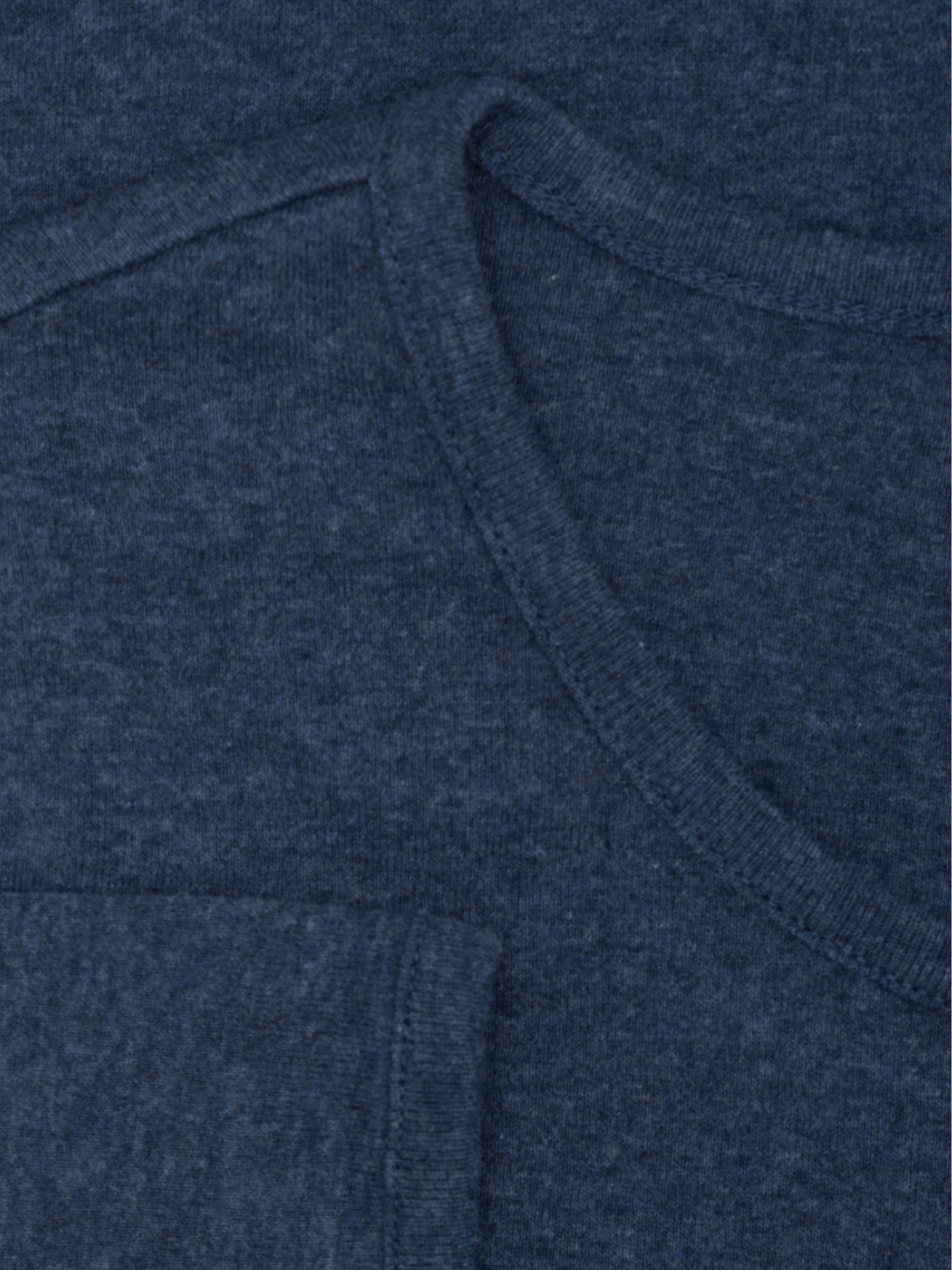 Women's Slim T-Shirt in Navy   Organic Cotton Rib | SERENDIPITY