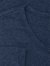 Women's Slim T-Shirt in Navy   Organic Cotton Rib | SERENDIPITY