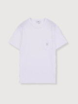 T-Shirt Square Pocket White Man Cotton | Makia