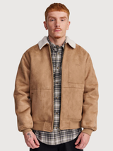 Jacket Author Light Brown Man | Makia