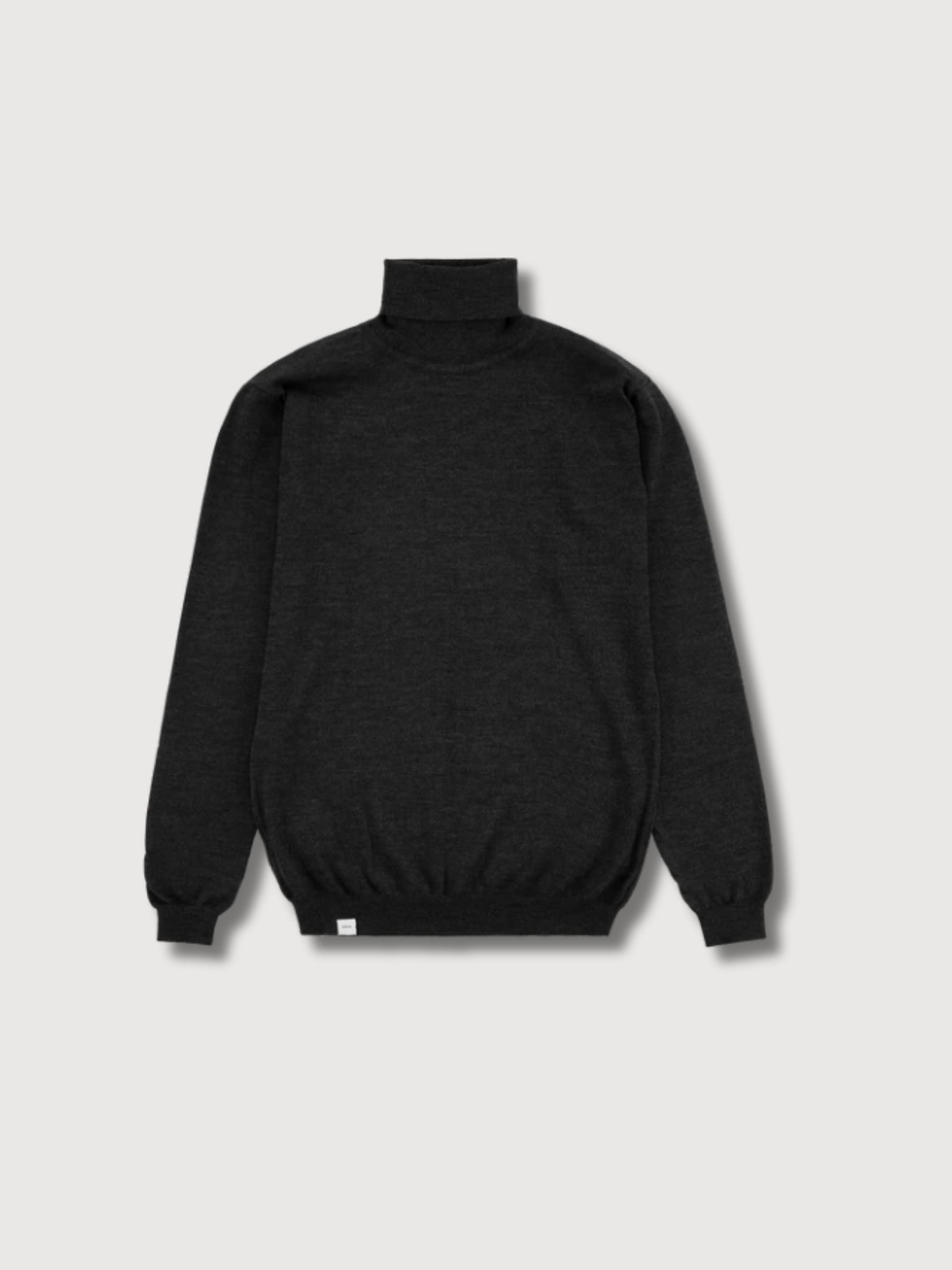 Rool Pullover Neck Knit Chocolate | Makia