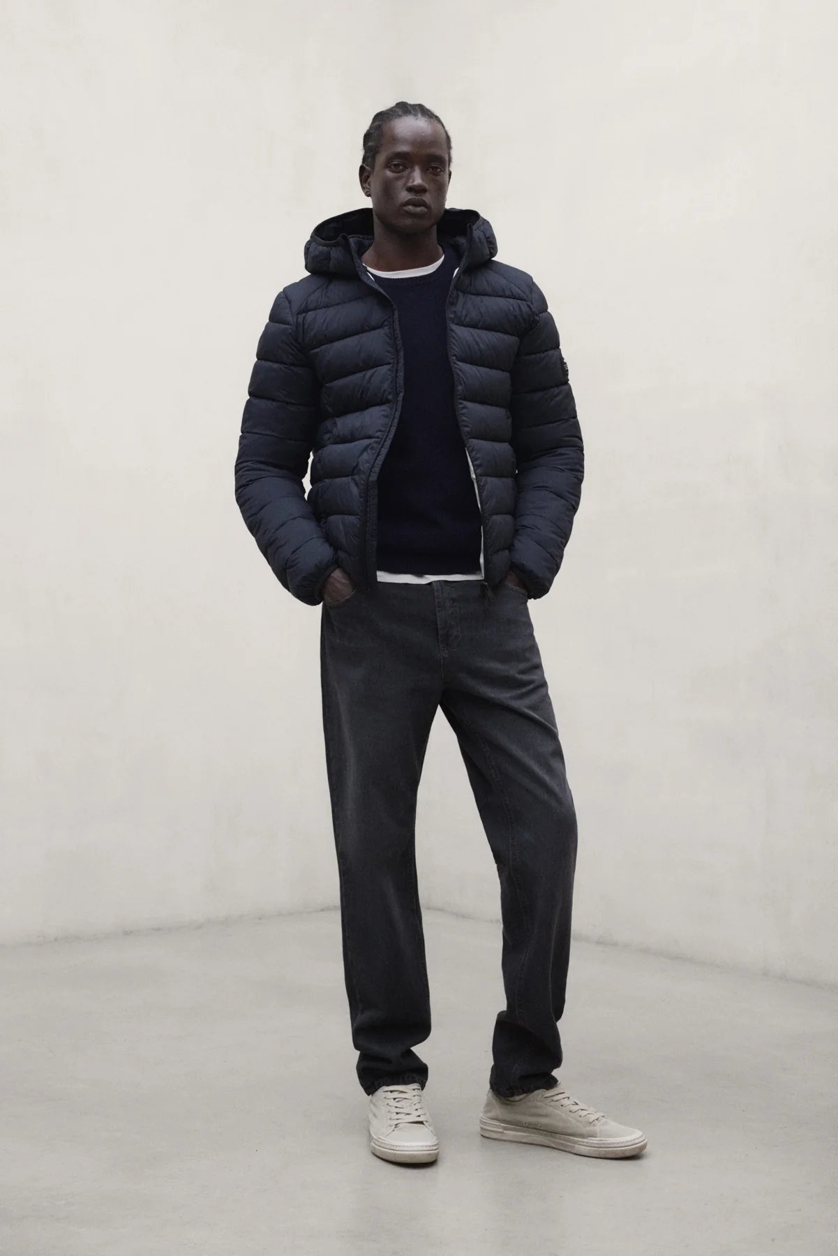 Giacca da uomo Aspenalf blu navy scuro | ECOALF