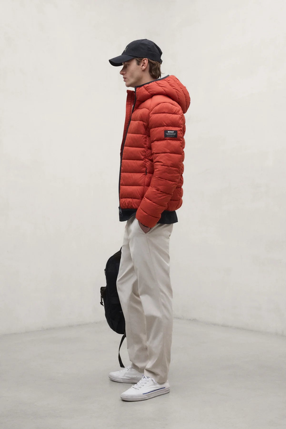Aspenalf Men's Jacket Burned Orange | ECOALF