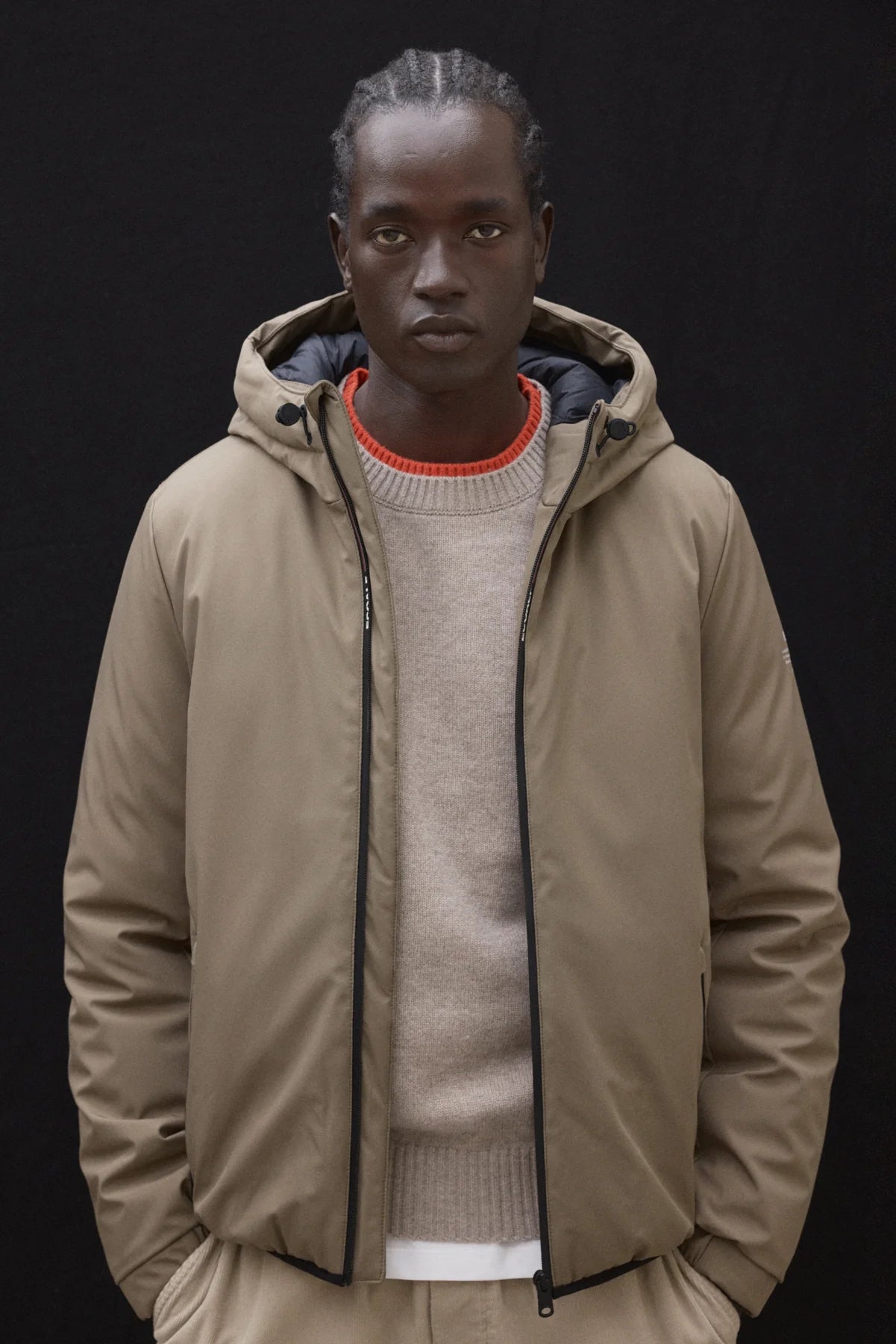 Cartes Men's Jacket Nut | ECOALF