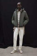 Cartes Men's Jacket Olive | ECOALF