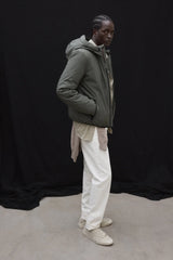 Cartes Men's Jacket Olive | ECOALF