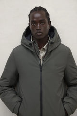 Cartes Men's Jacket Olive | ECOALF