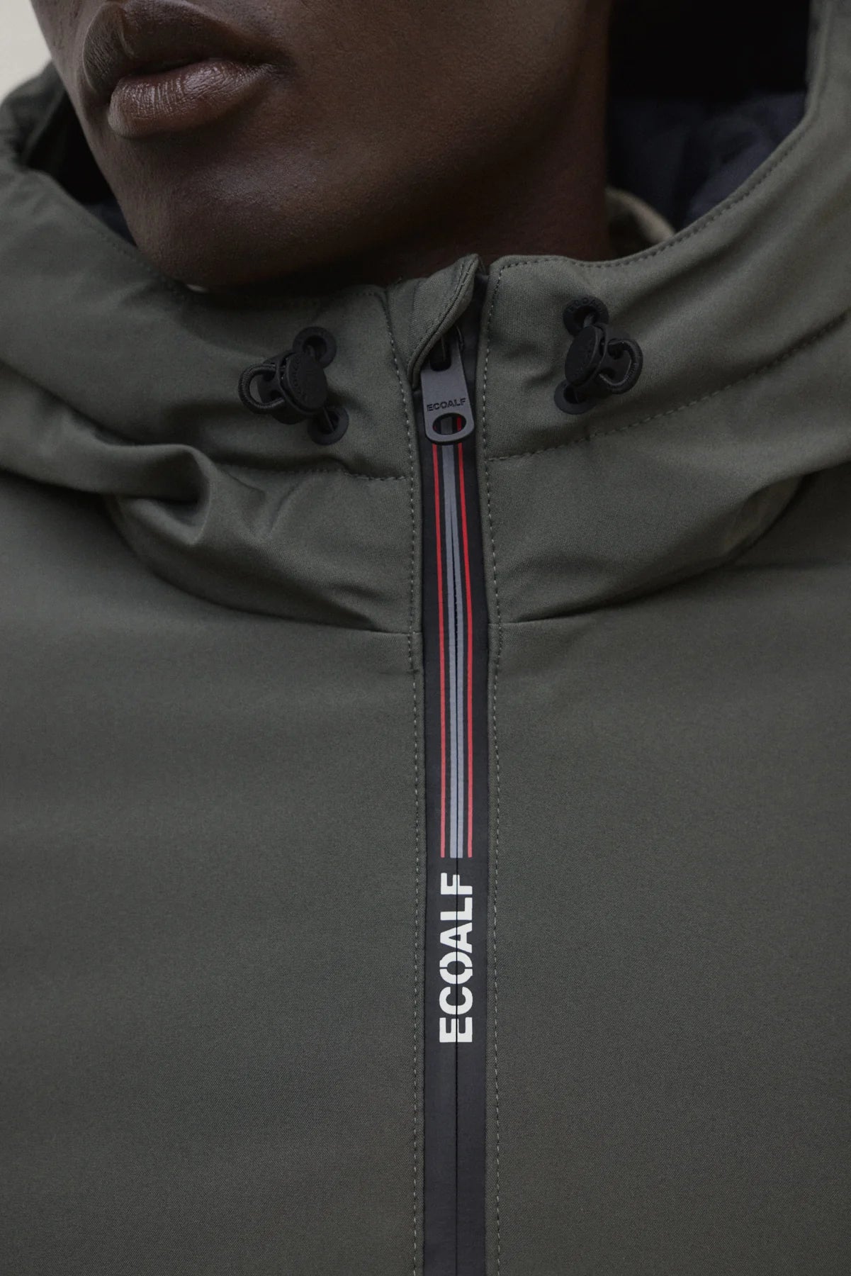 Cartes Men's Jacket Olive | ECOALF